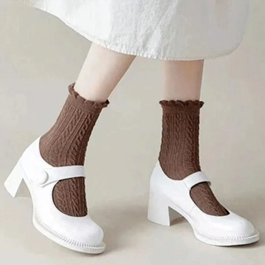 Melanie | Damen Trachtensocken mit Design