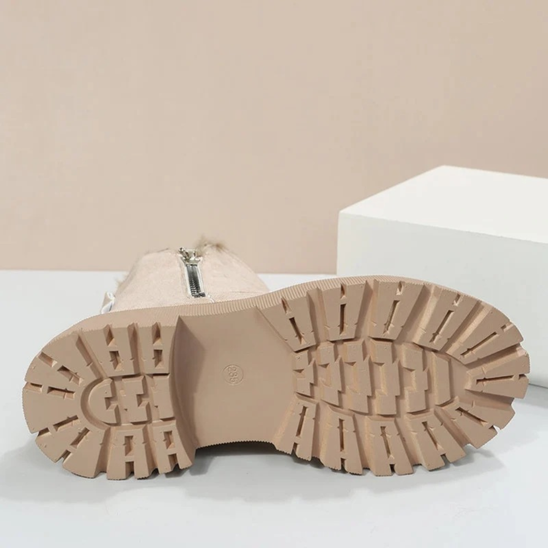 Melina | Damen Orthopädische Stiefeletten mit Winterfutter und Komfortabler Plateau Sohle