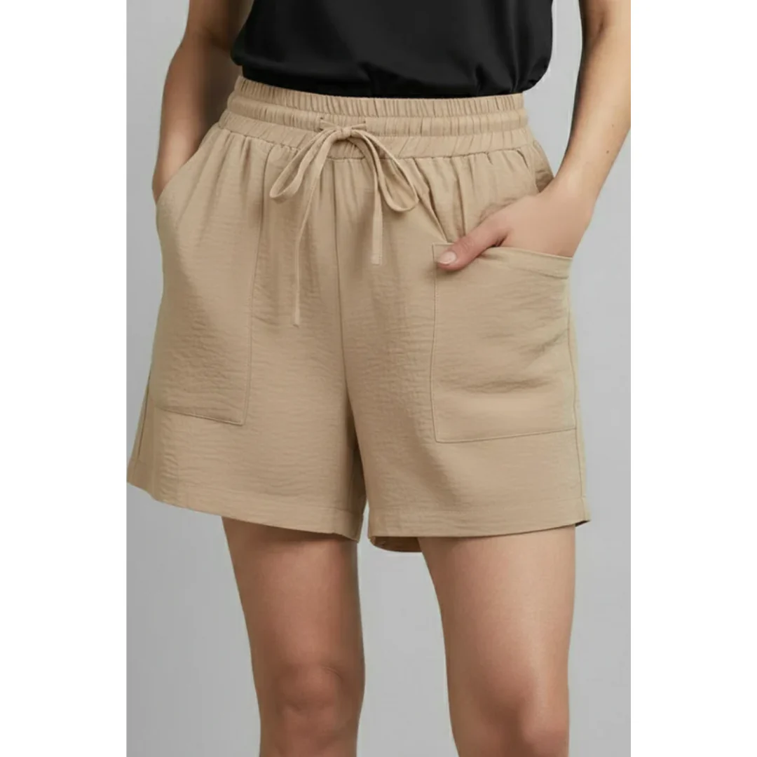 Merle | Damen Shorts Mit Elastischem Bund Für Sommer