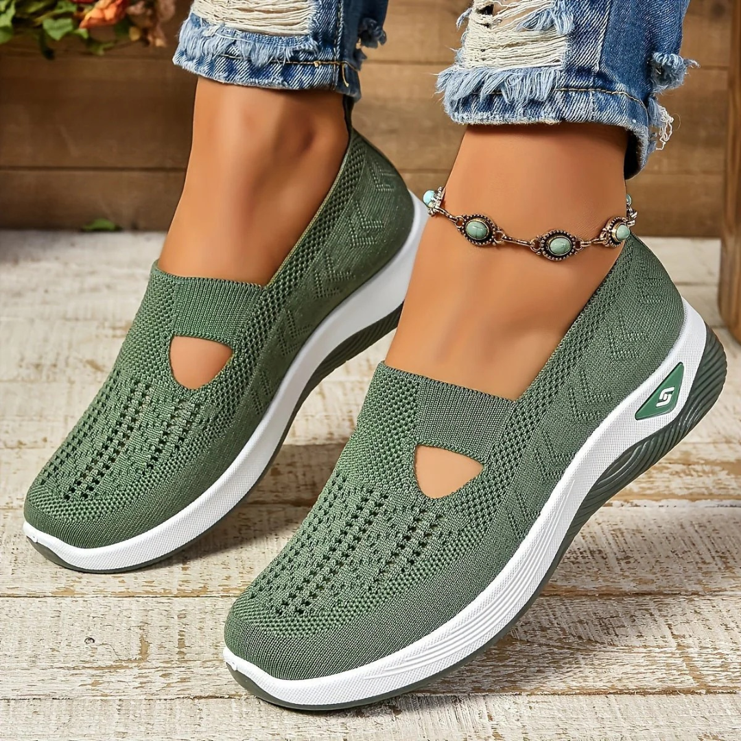 Mia | Damen Orthopädische Komfort Slip-On Schuhe