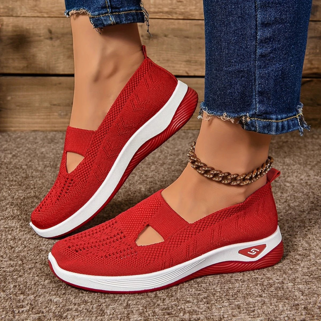 Mia | Damen Orthopädische Komfort Slip-On Schuhe