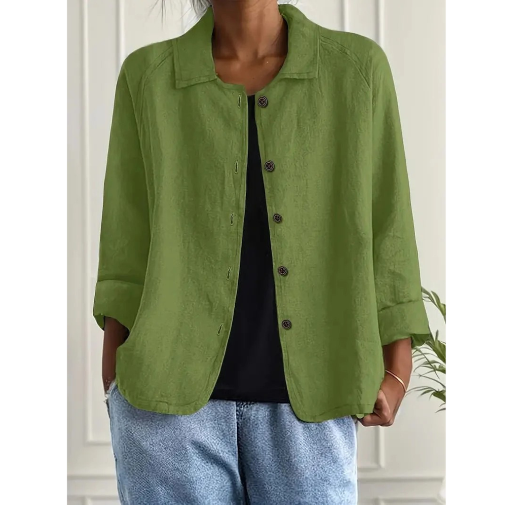 Mia | Damen Stilvoller Blazer Mit Kragen