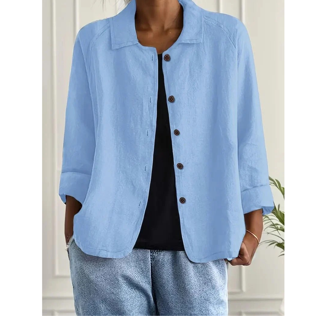 Mia | Damen Stilvoller Blazer Mit Kragen