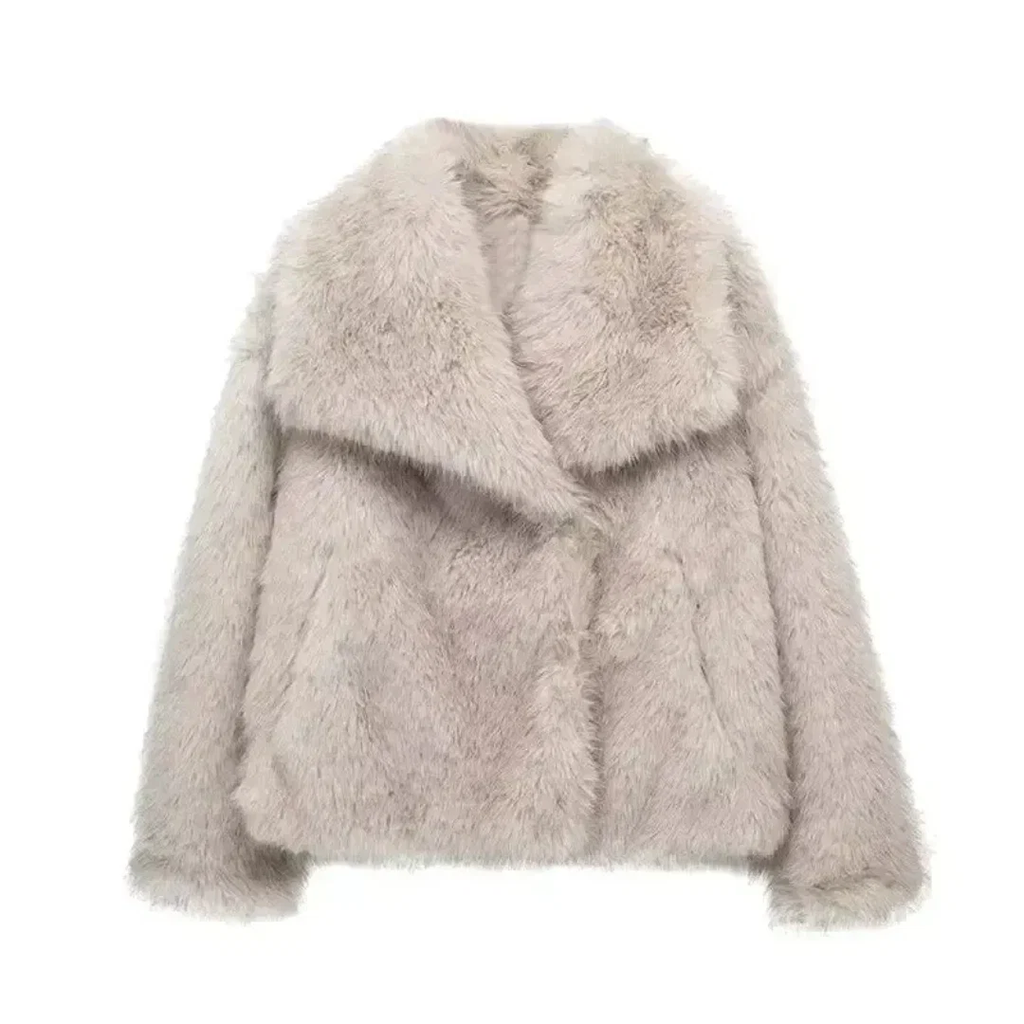 Mila | Damen Warme Winterjacke In Luxus Optik