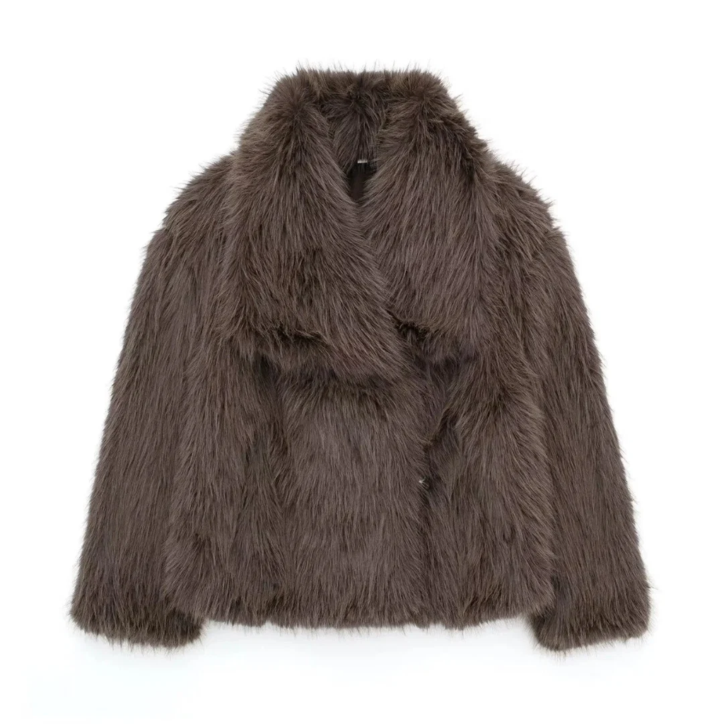 Mila | Damen Warme Winterjacke In Luxus Optik
