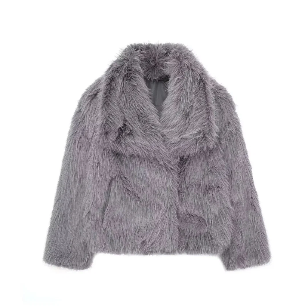 Mila | Damen Warme Winterjacke In Luxus Optik