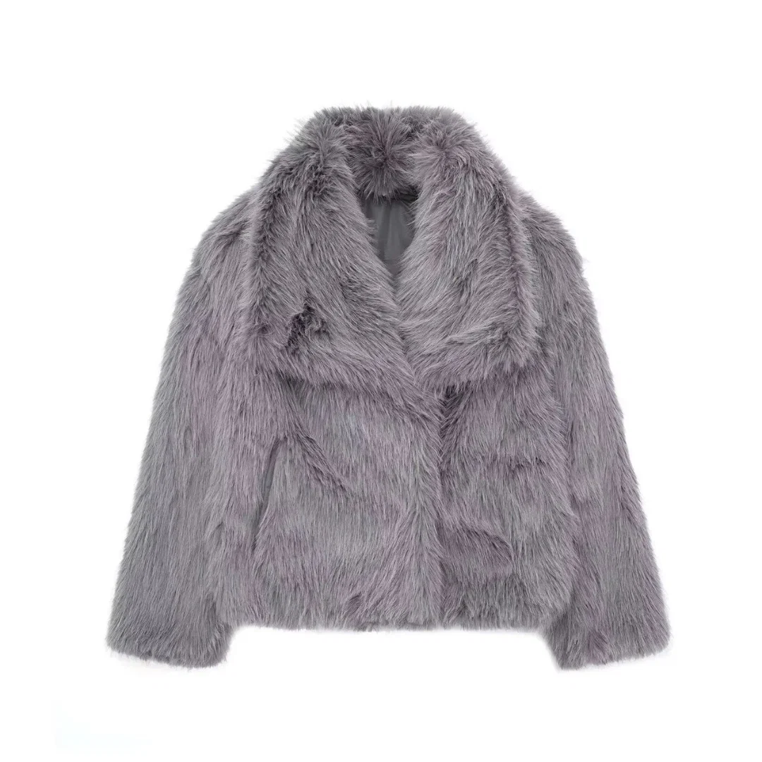 Mila | Damen Warme Winterjacke In Luxus Optik