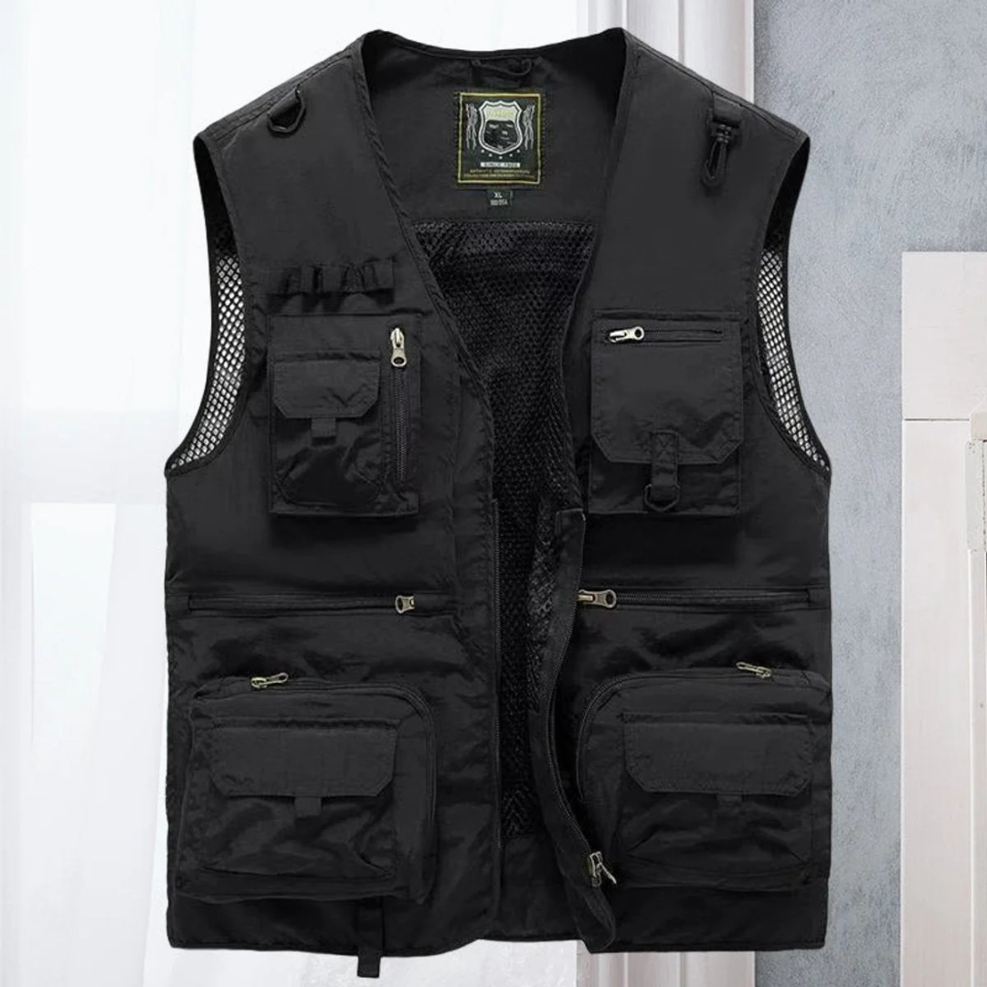 Milo | Herren Outdoor Weste mit mehreren Taschen