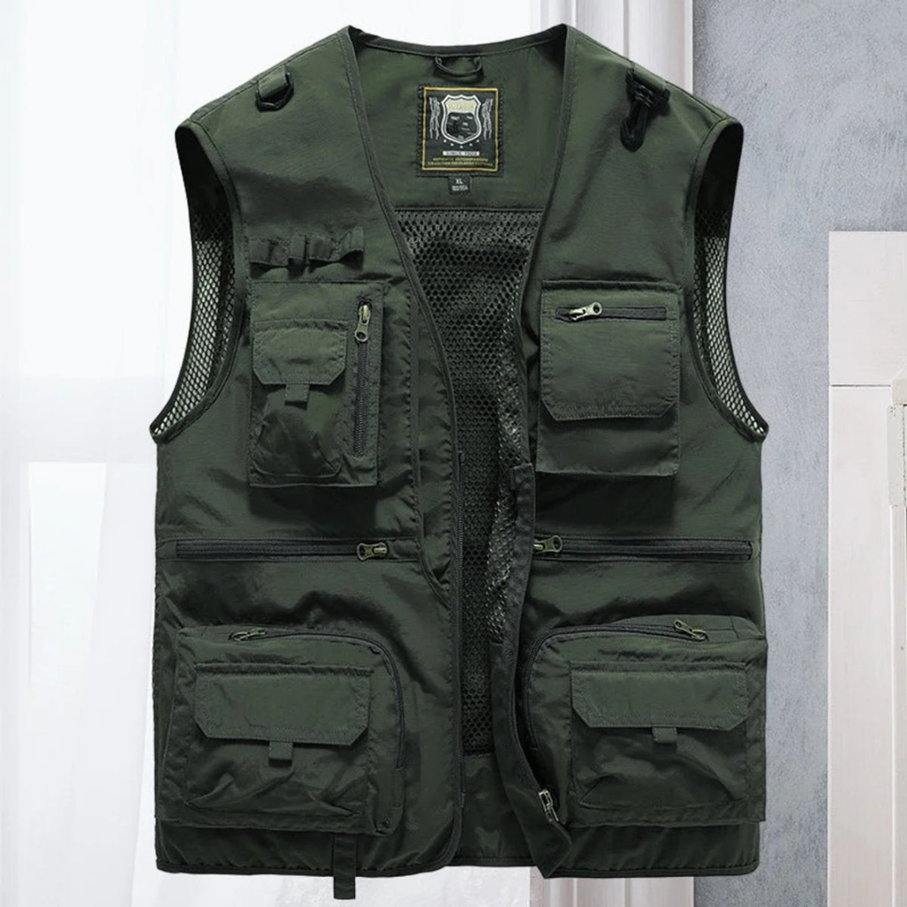 Milo | Herren Outdoor Weste mit mehreren Taschen