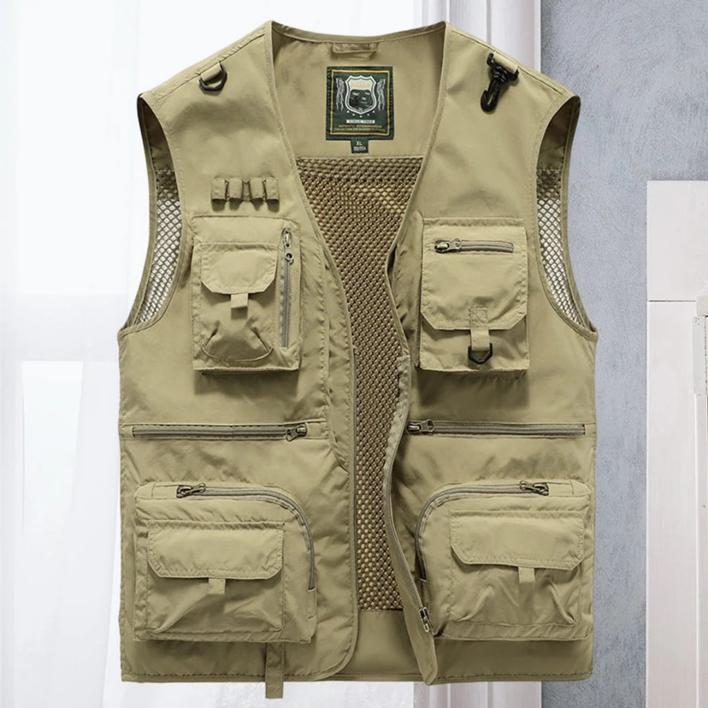 Milo | Herren Outdoor Weste mit mehreren Taschen