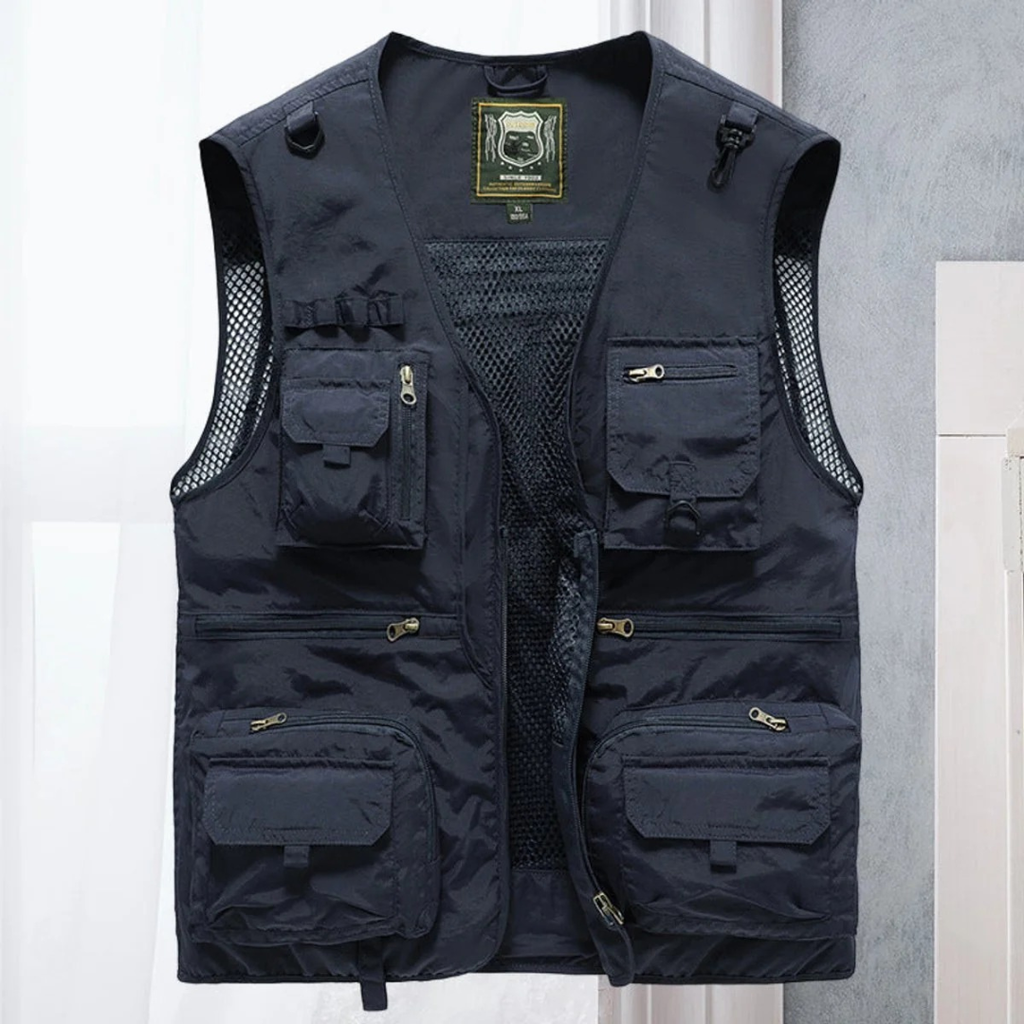 Milo | Herren Outdoor Weste mit mehreren Taschen