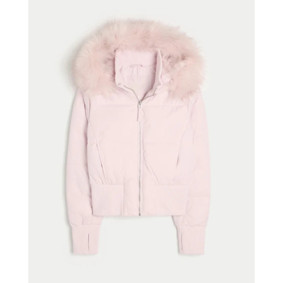 Mira | Damen Komfort Winterjacke mit Kapuze