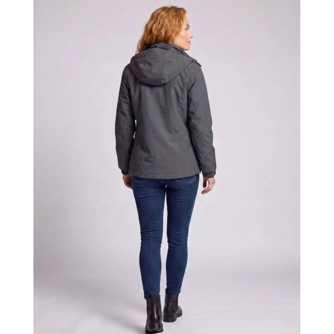 Mirella | Damen Wasserdichte Winterjacke mit Kapuze und Fleece