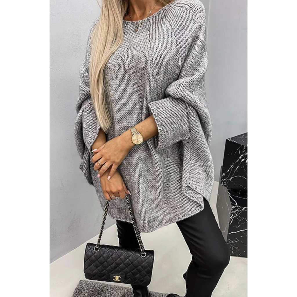 Nadine | Damen Pullover mit weitem Schnitt