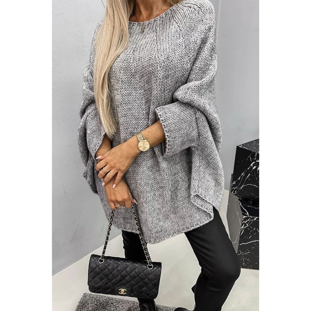 Nadine | Damen Pullover mit weitem Schnitt