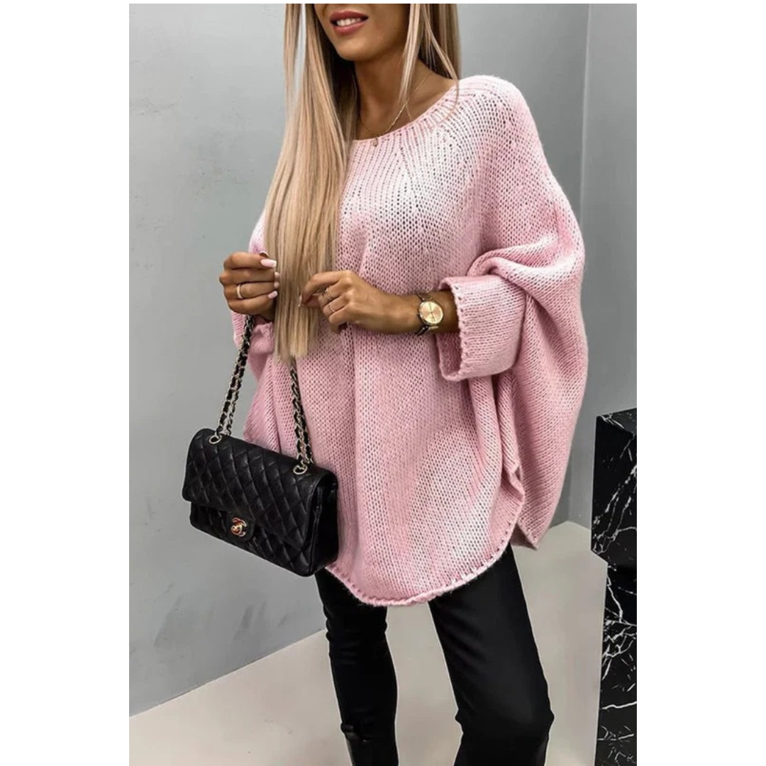 Nadine | Damen Pullover mit weitem Schnitt