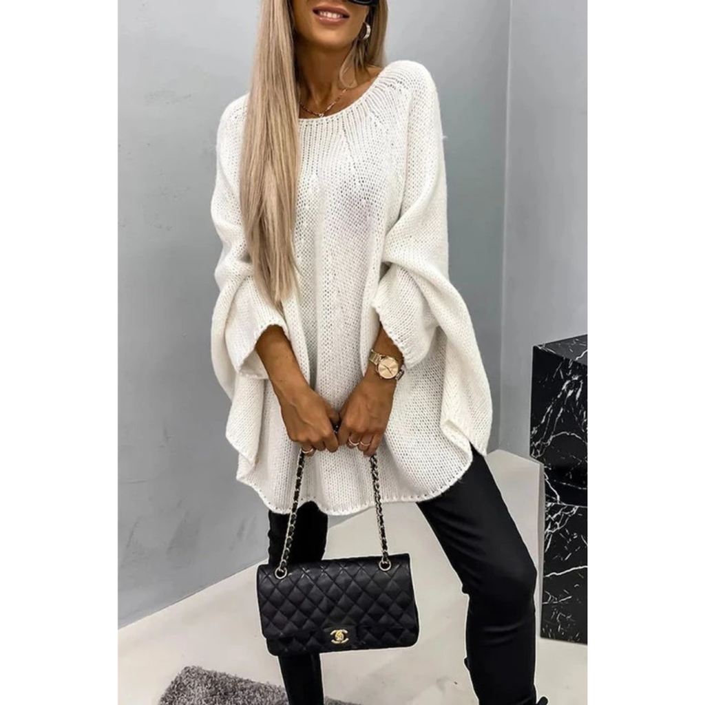 Nadine | Damen Pullover mit weitem Schnitt