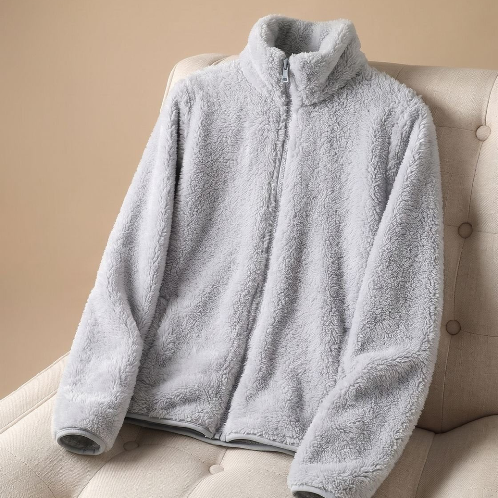 Narin | Damen Fleecejacke mit Stehkragen und Reißverschluss