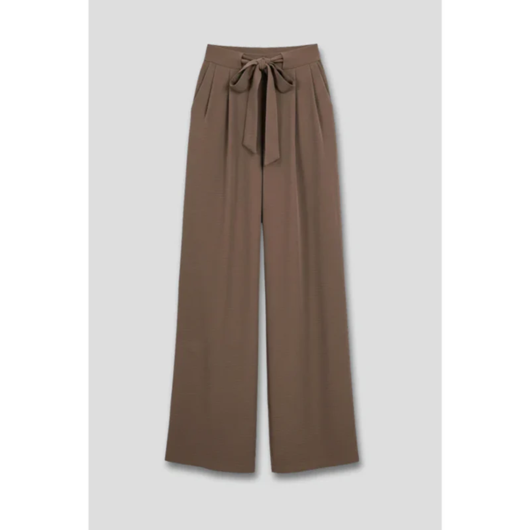 Natascha | Damen Palazzo Hose Mit Kordelzug Für Alltag