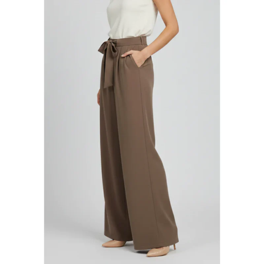 Natascha | Damen Palazzo Hose Mit Kordelzug Für Alltag