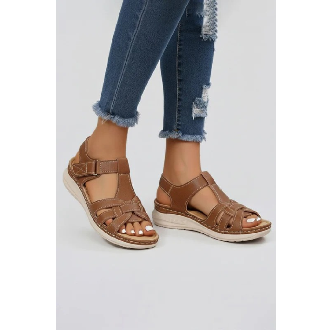 Nele | Damen Orthopädische Riemchen Sandalen