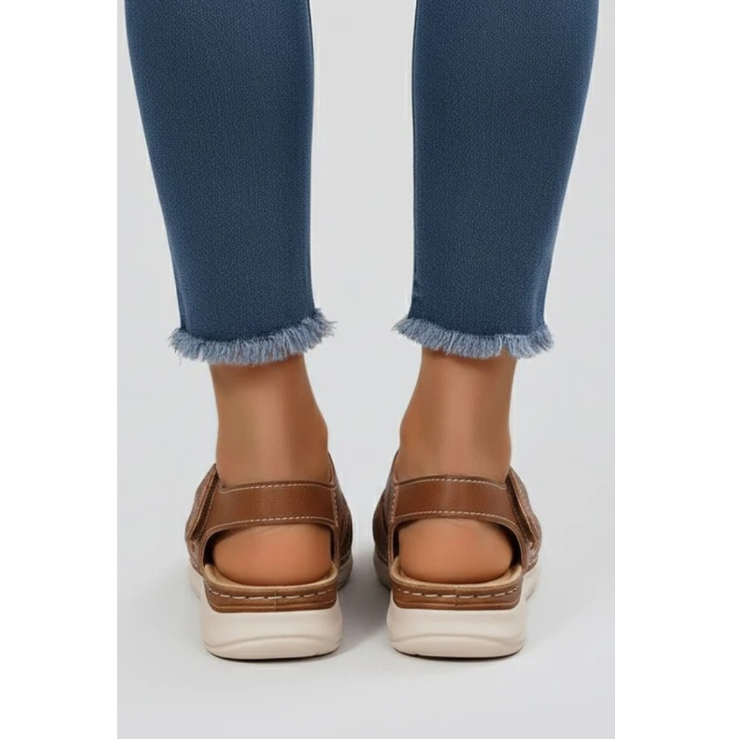 Nele | Damen Orthopädische Riemchen Sandalen