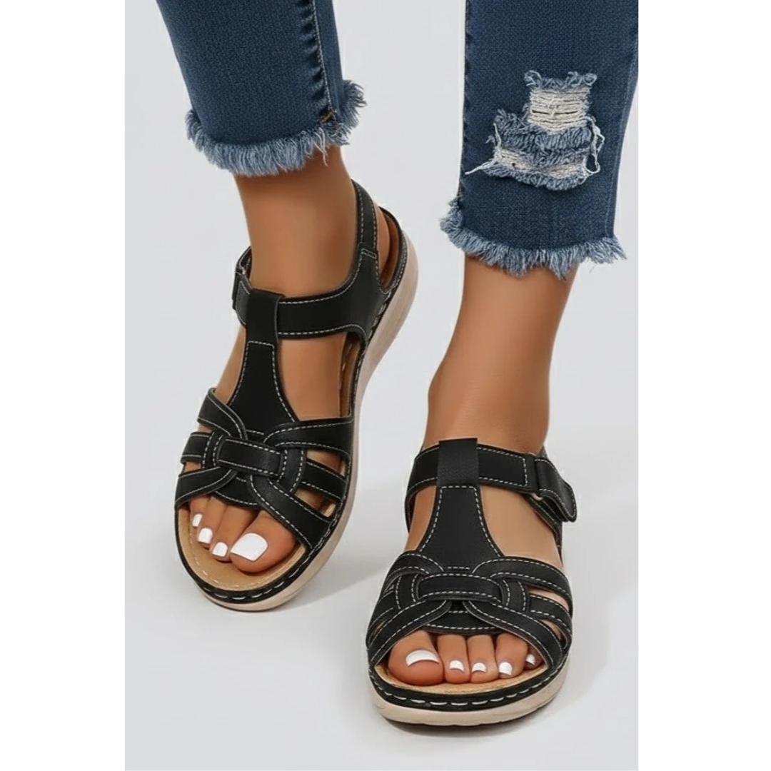 Nele | Damen Orthopädische Riemchen Sandalen
