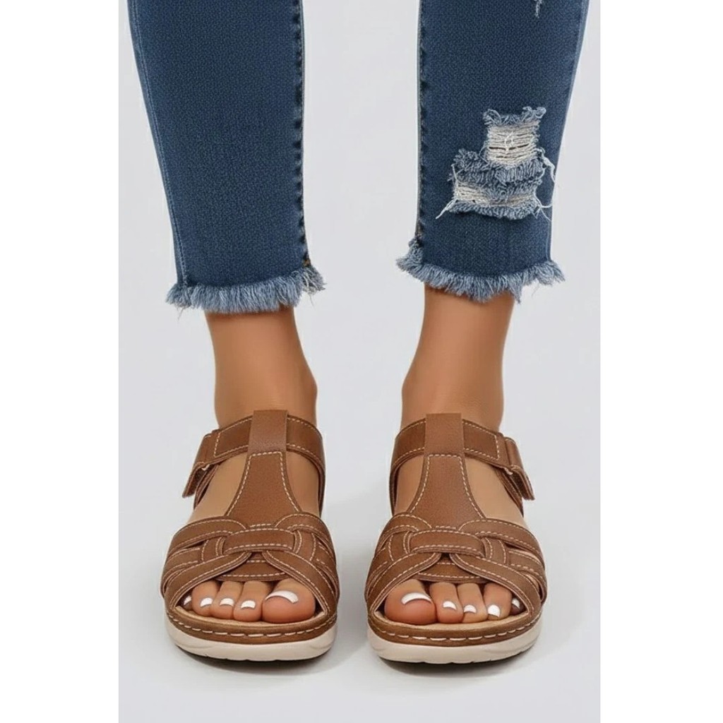 Nele | Damen Orthopädische Riemchen Sandalen