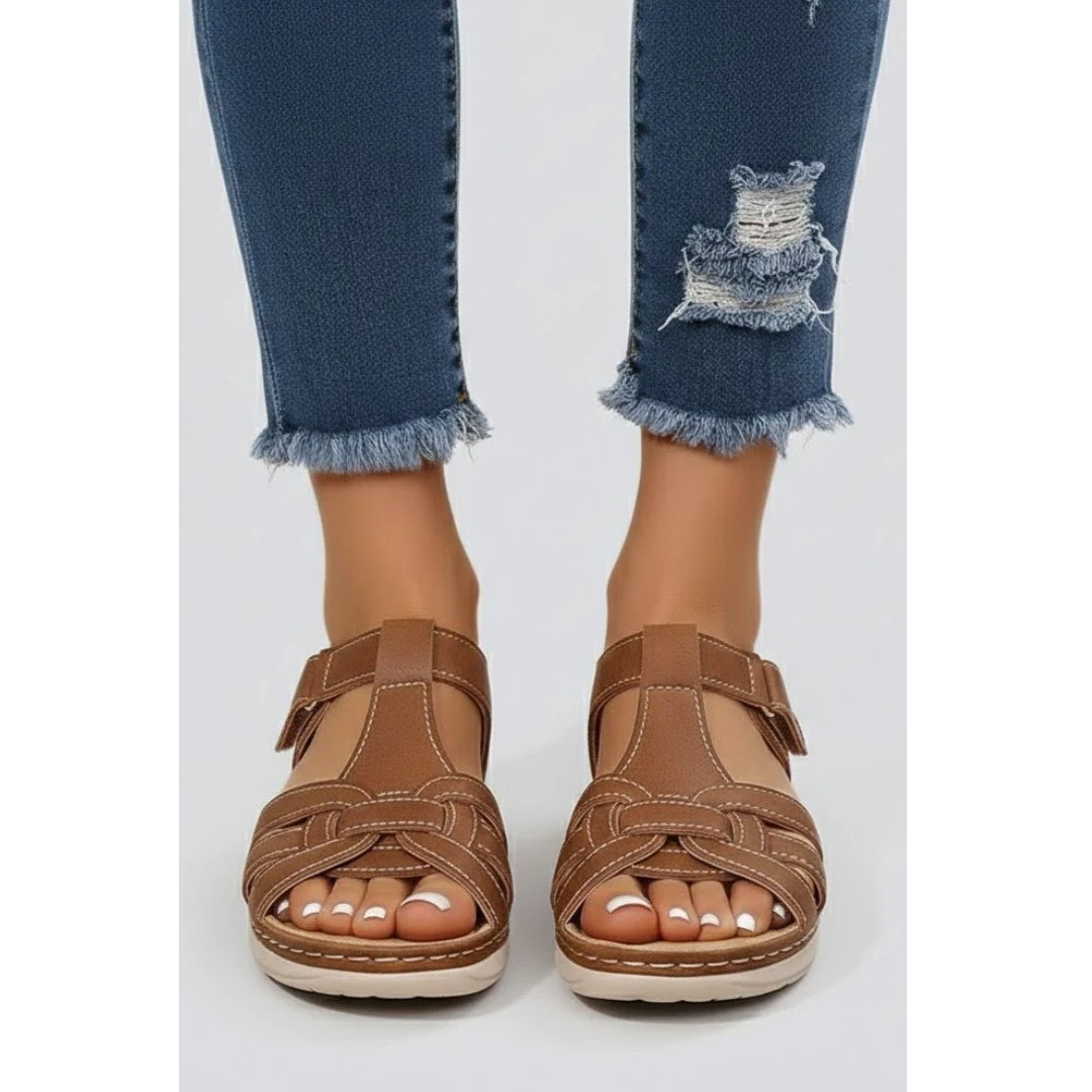 Nele | Damen Orthopädische Riemchen Sandalen