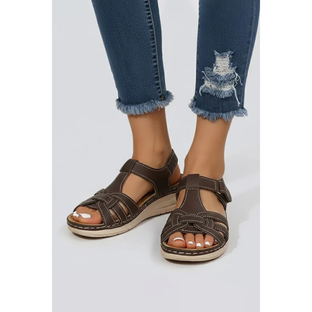 Nele | Damen Orthopädische Riemchen Sandalen