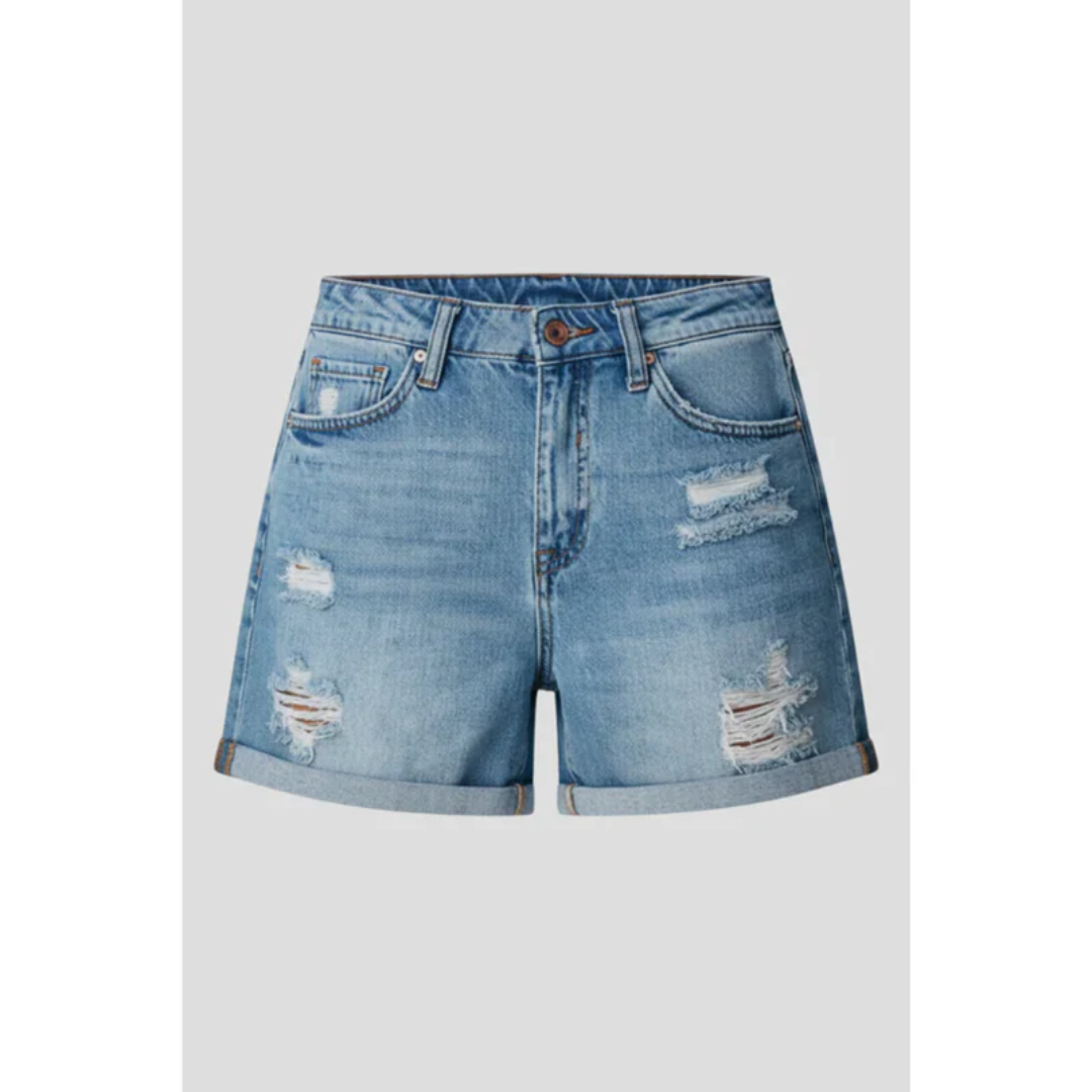 Nele | Damen Shorts Mit Fransen Saum Für Urlaub