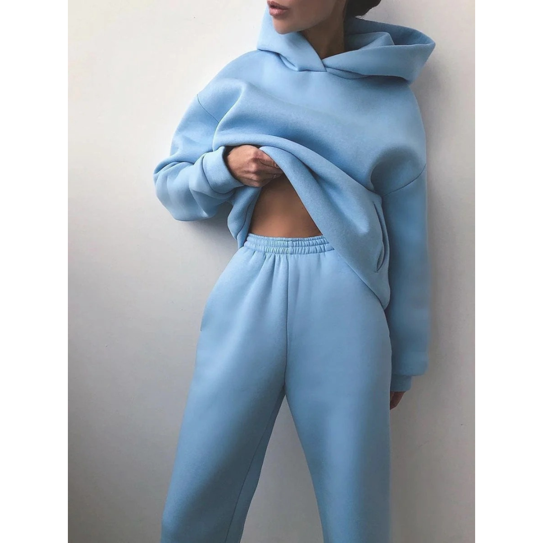Nina | Damen Jogginganzug mit Hose und Oberteil