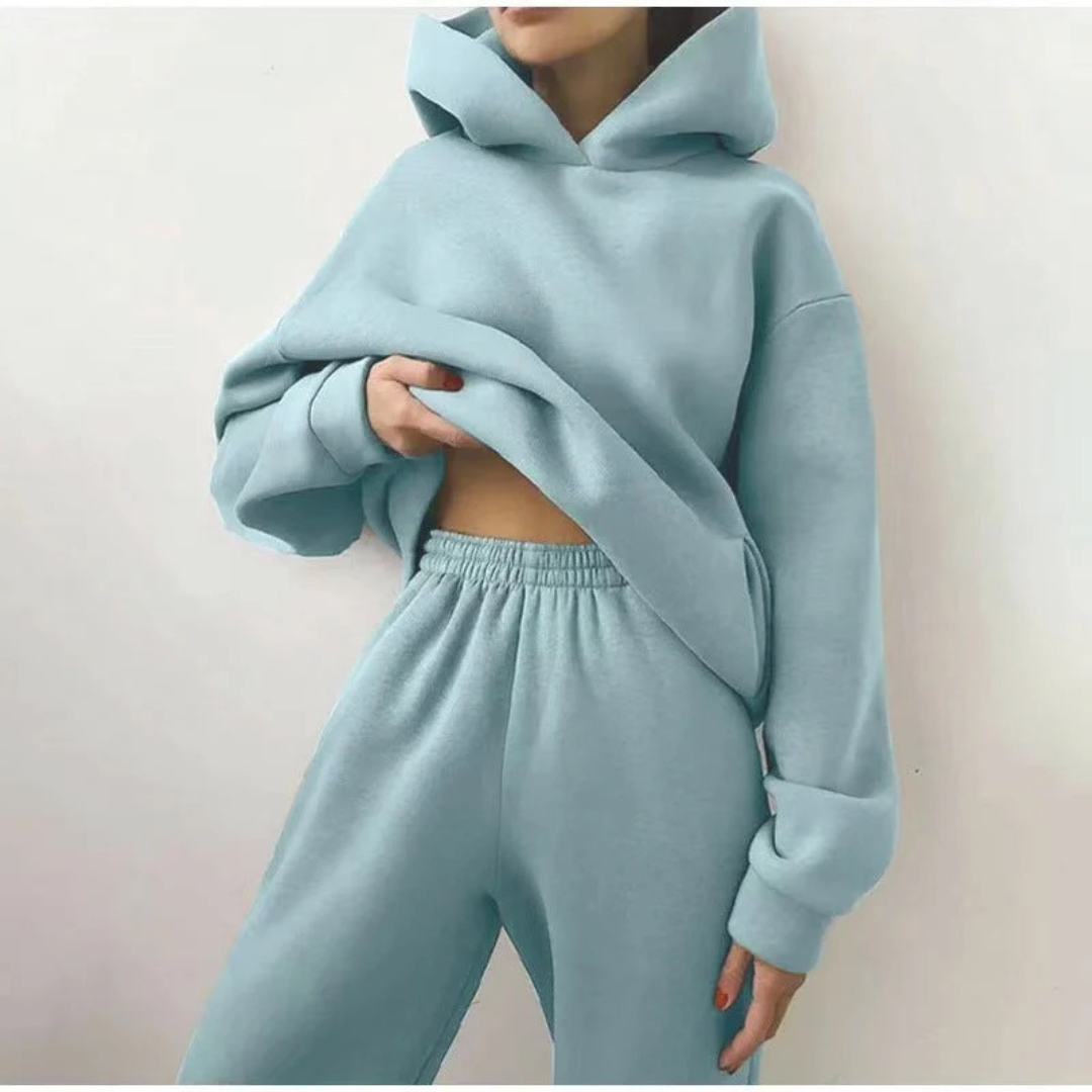 Nina | Damen Jogginganzug mit Hose und Oberteil
