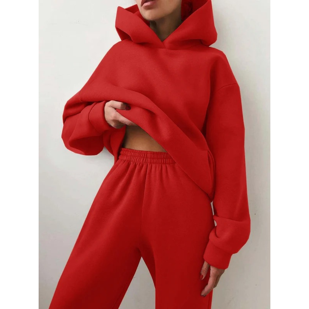 Nina | Damen Jogginganzug mit Hose und Oberteil