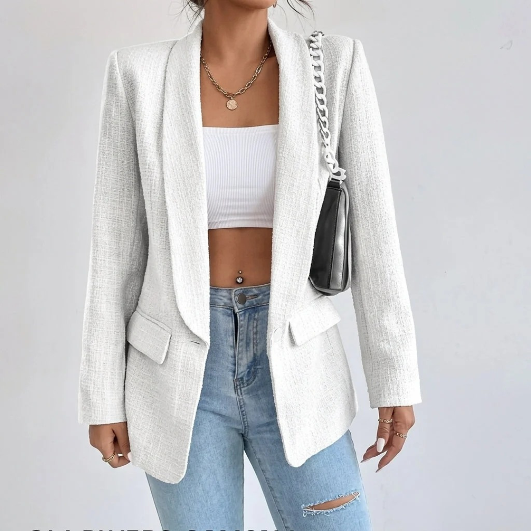 Noelle | Damen Blazer mit Offener Vorderseite und Stil