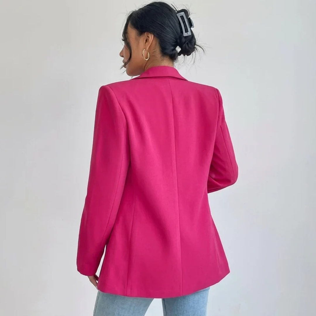 Noelle | Damen Blazer mit Offener Vorderseite und Stil
