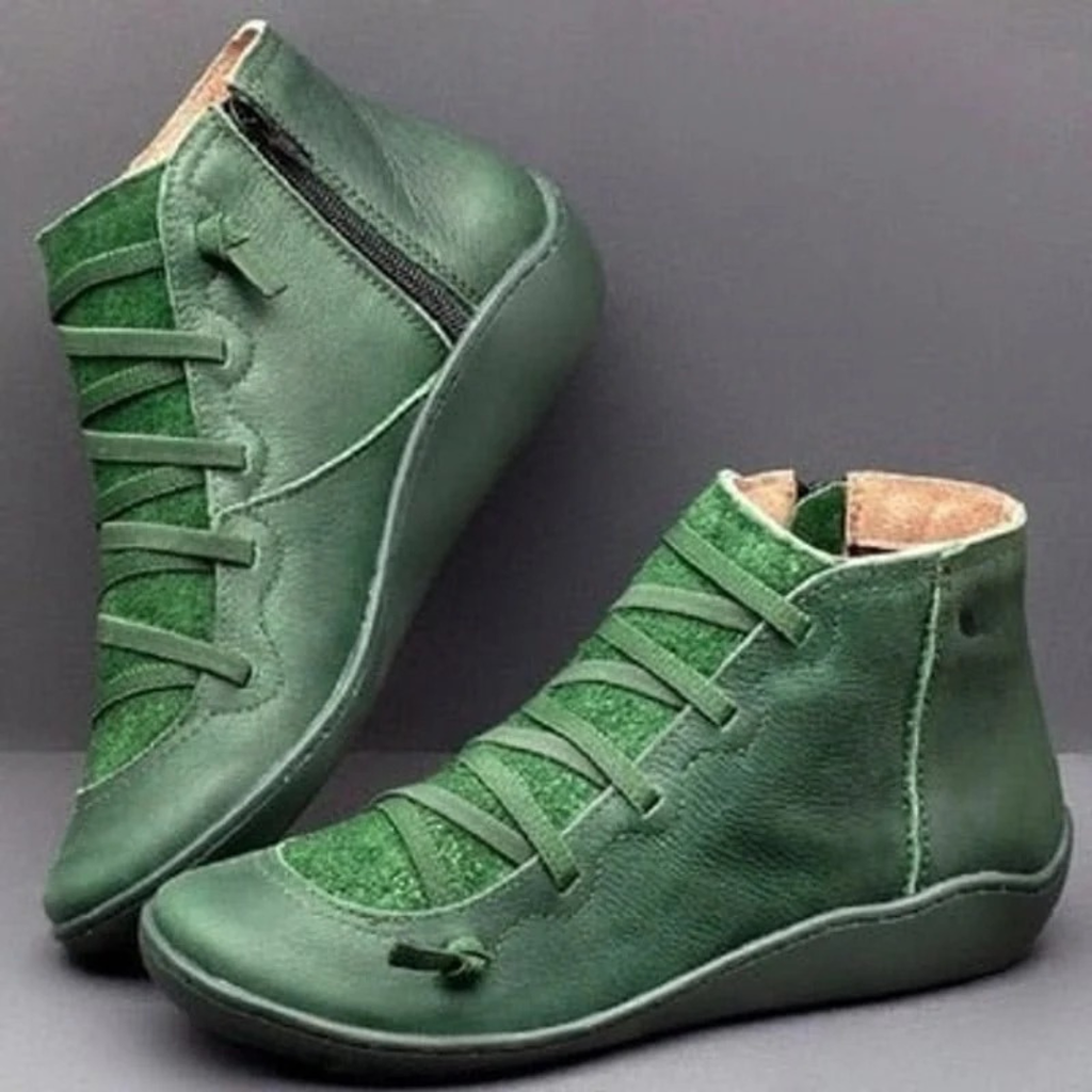 Noemi | Damen Orthopädische Boots Mit Reißverschluss Und Komfort Design