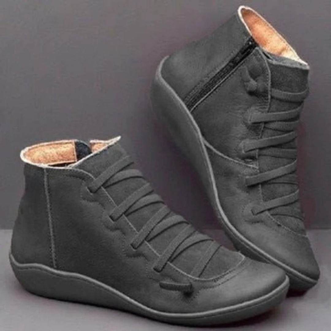 Noemi | Damen Orthopädische Boots Mit Reißverschluss Und Komfort Design