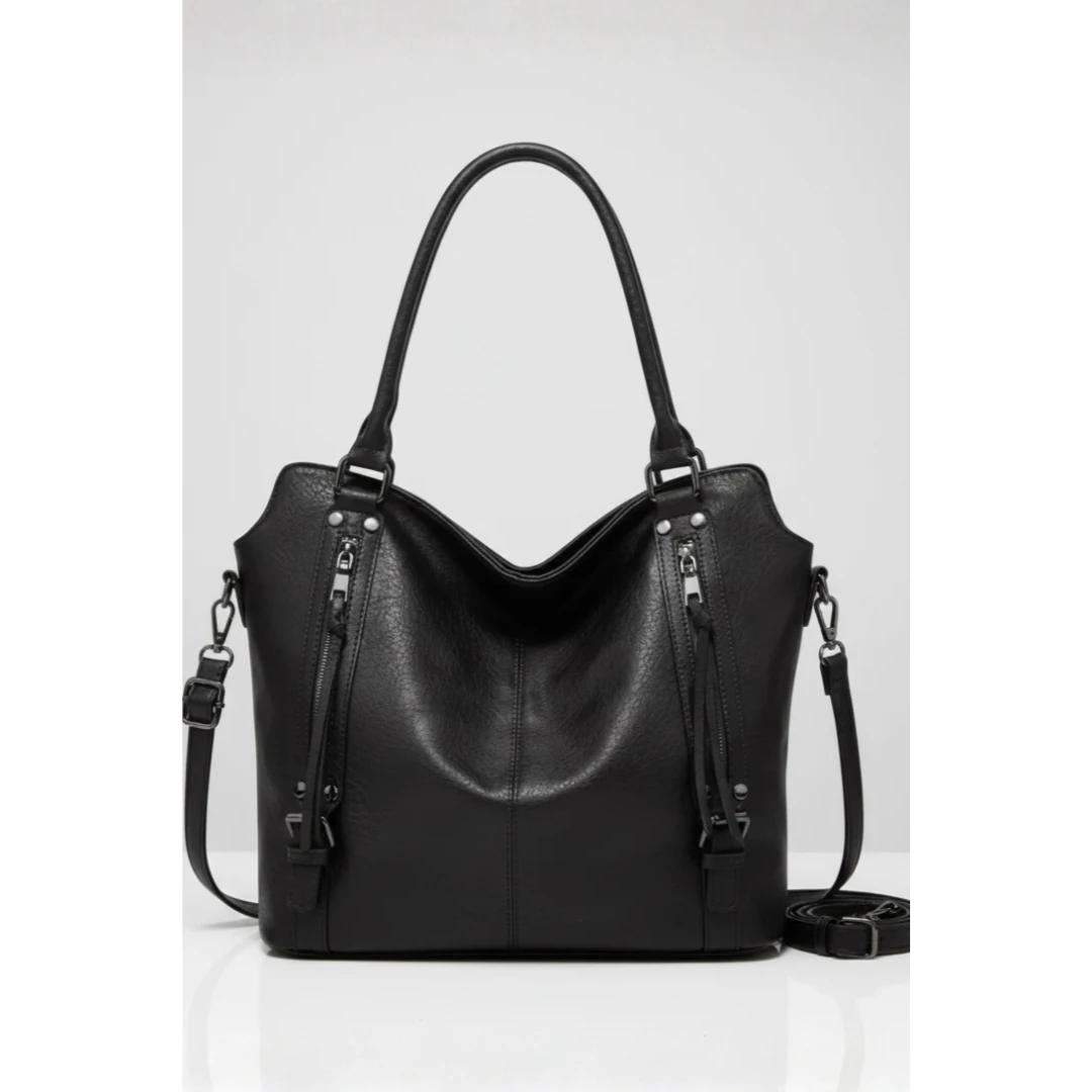 Noraya | Damen Tote Bag Für Alltag Mit Reißverschluss
