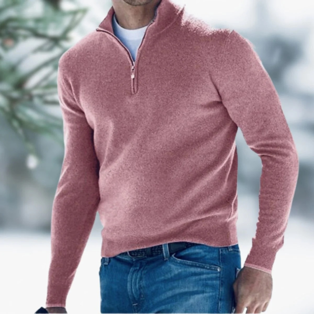 Felix | Herren Pullover mit Viertel Zip