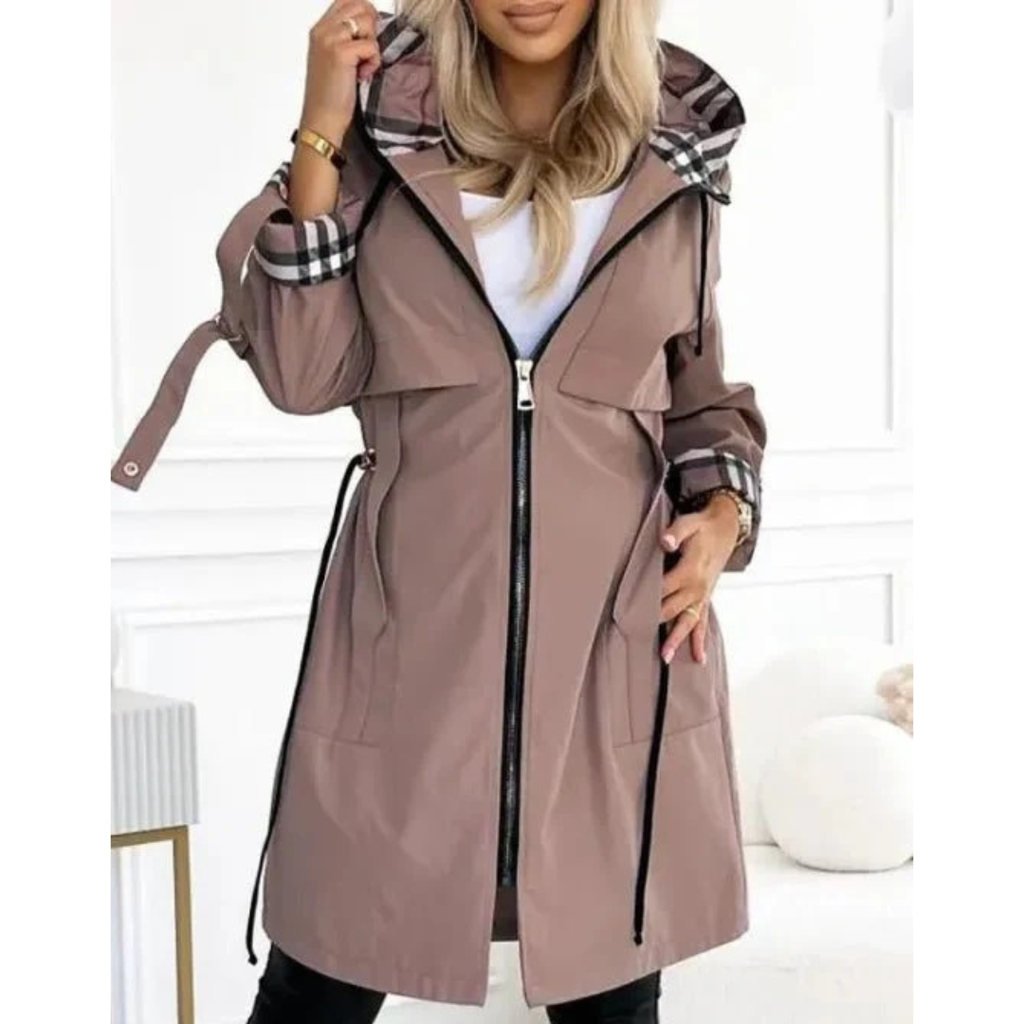 Oda | Damen Komfort Jacke Mit Kapuze