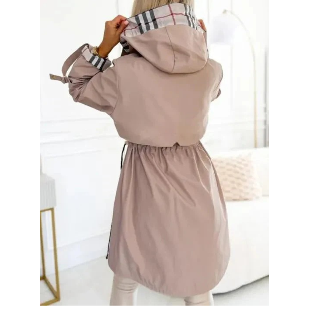 Oda | Damen Komfort Jacke Mit Kapuze