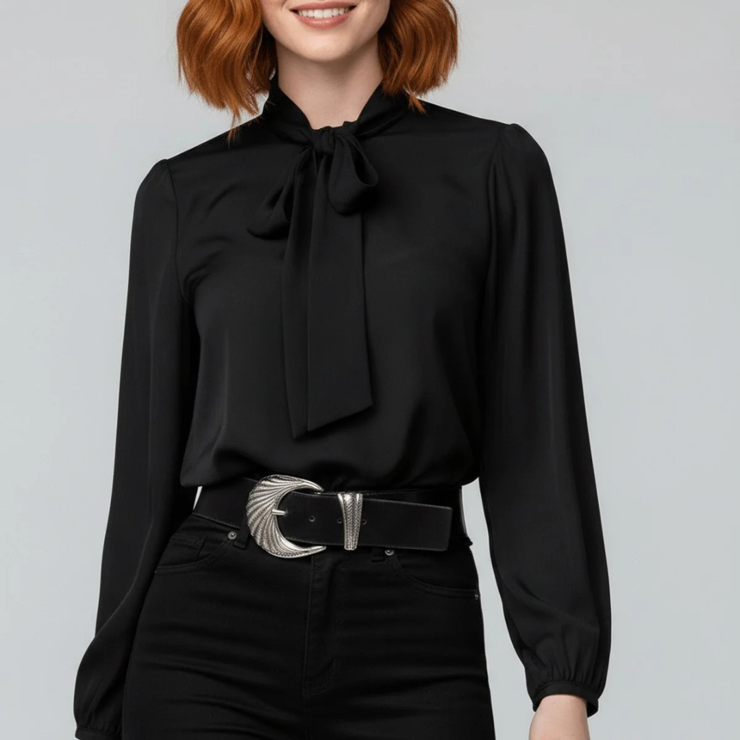 Ottilie | Damen Elegante Langarm Bluse