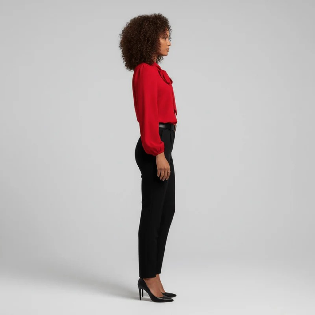 Ottilie | Damen Elegante Langarm Bluse