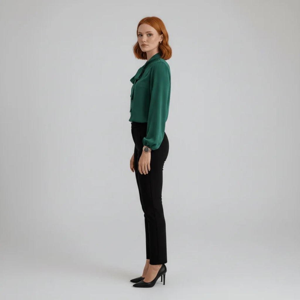 Ottilie | Damen Elegante Langarm Bluse