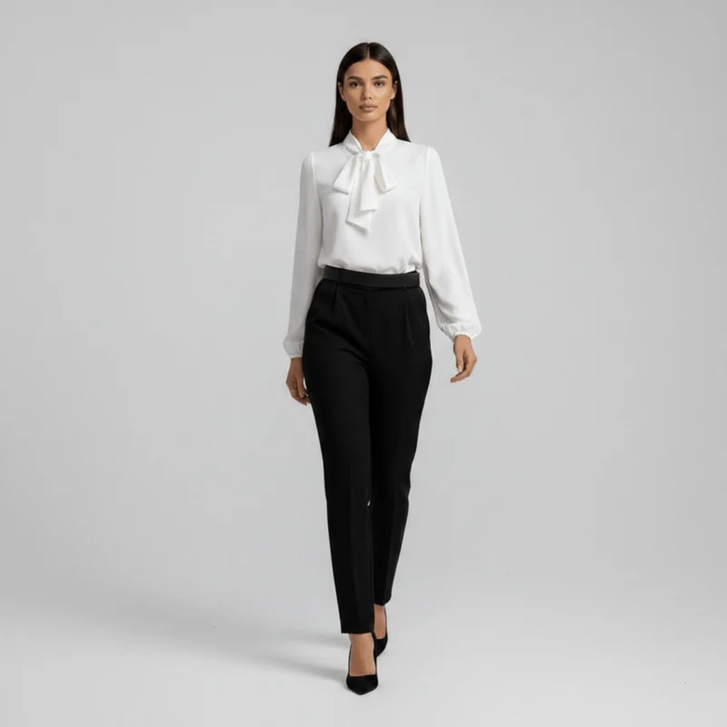 Ottilie | Damen Elegante Langarm Bluse