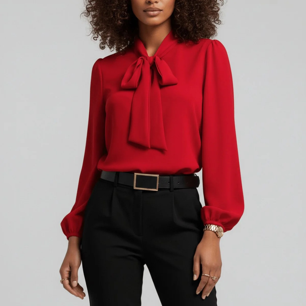 Ottilie | Damen Elegante Langarm Bluse