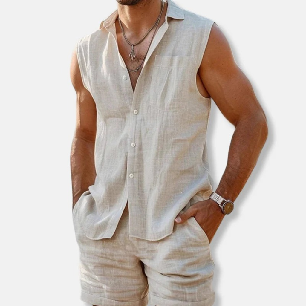Otto | Herren Freizeit Hemd Shorts Set
