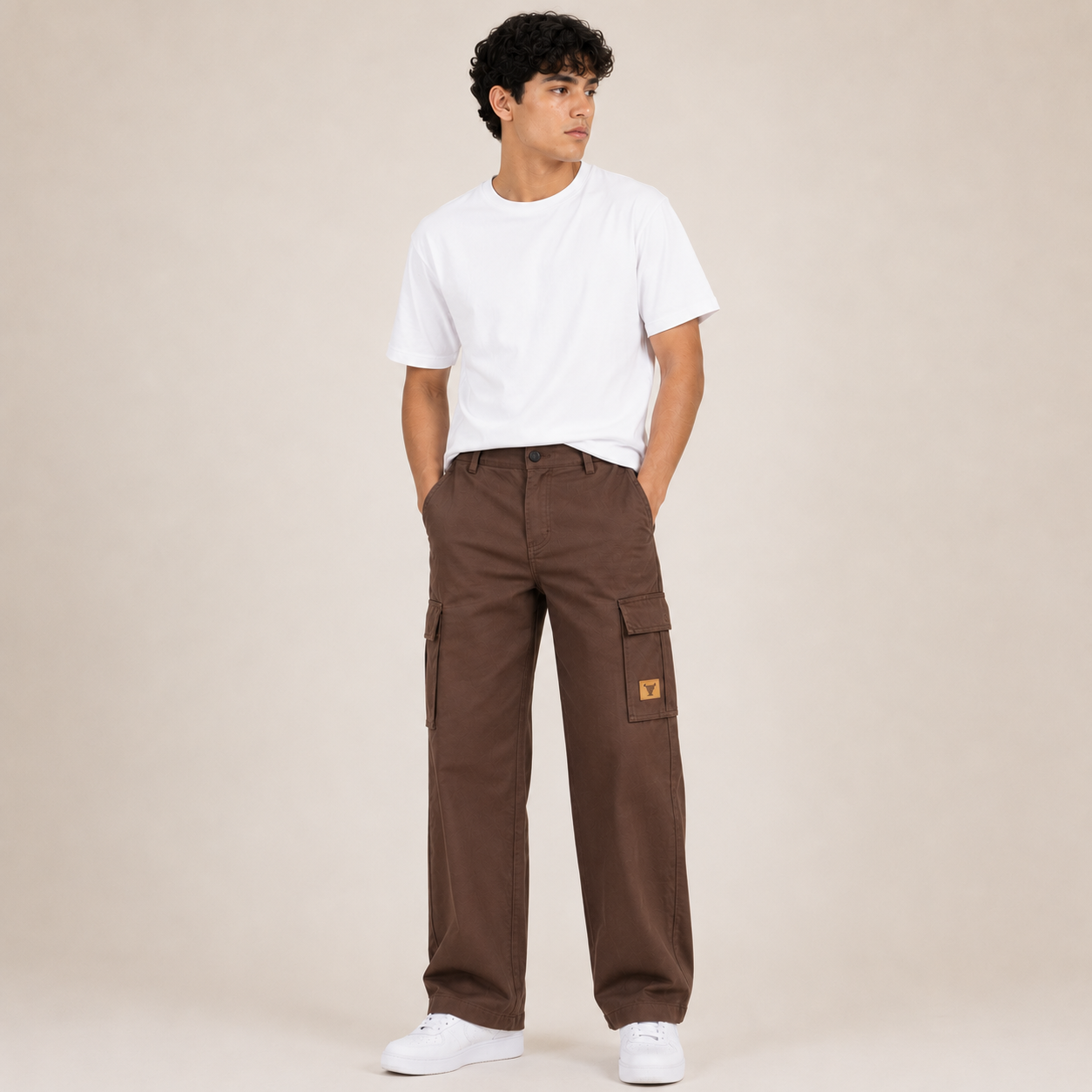 Otto | Herren Slim Fit Cargo-Hose in Braun