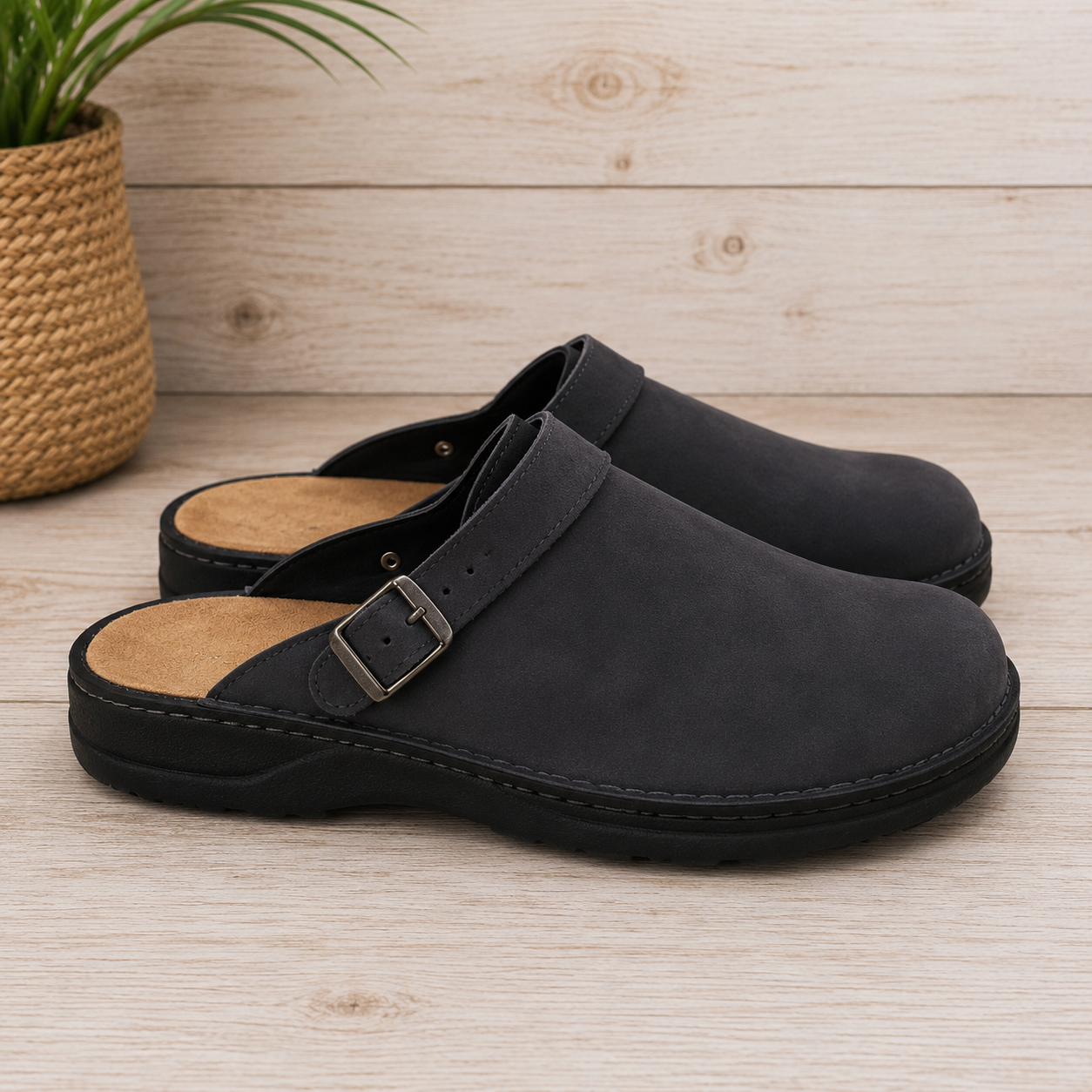 Paul | Herren Clogs Für Alltag Und Freizeit Bequem